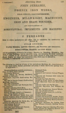 1846 - Farmers Almanac - John Ferrabee advertisement