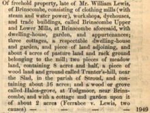 1821-02-01   Repertory of Arts and Manufactures - Lewis' buys out Davis shares in joint patents.