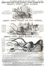 Greens advertisement.