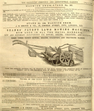 1859-07-09  Gardeners Chronicle - Shanks advertisement