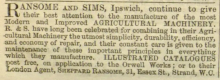 1860-10-20 Gardeners Chronicle - Ransomes advertisement
