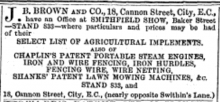 1860-12-08  Gardeners Chronicle - J.B. Brown - Shanks