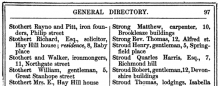 1850 - Bath Directory - Stothert and Walker Ironfounders