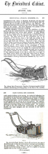 1858-08-01  Floricultural Cabinet Magazine - Shanks Mowers