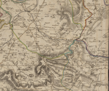 Isaac Taylor & William Faden's Map of Gloucestershire