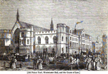 Westminster Parliament and  Courts of Law at Whitehall